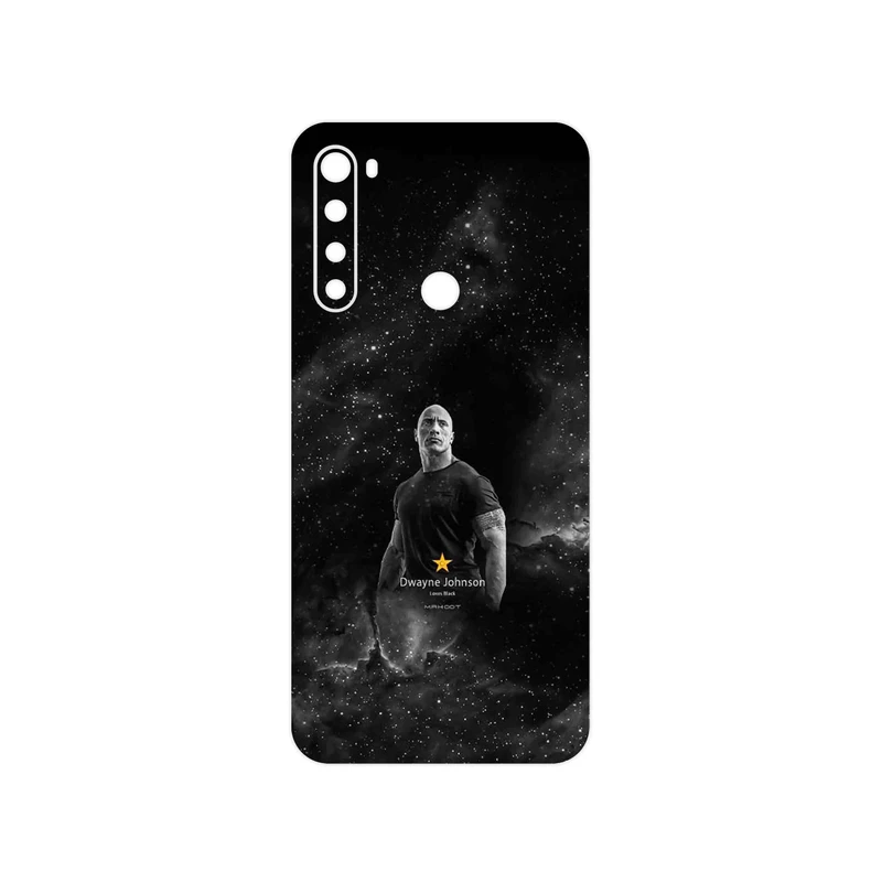 برچسب پوششی ماهوت مدل Dwayne Johnson مناسب برای گوشی موبایل شیائومی Redmi Note 8