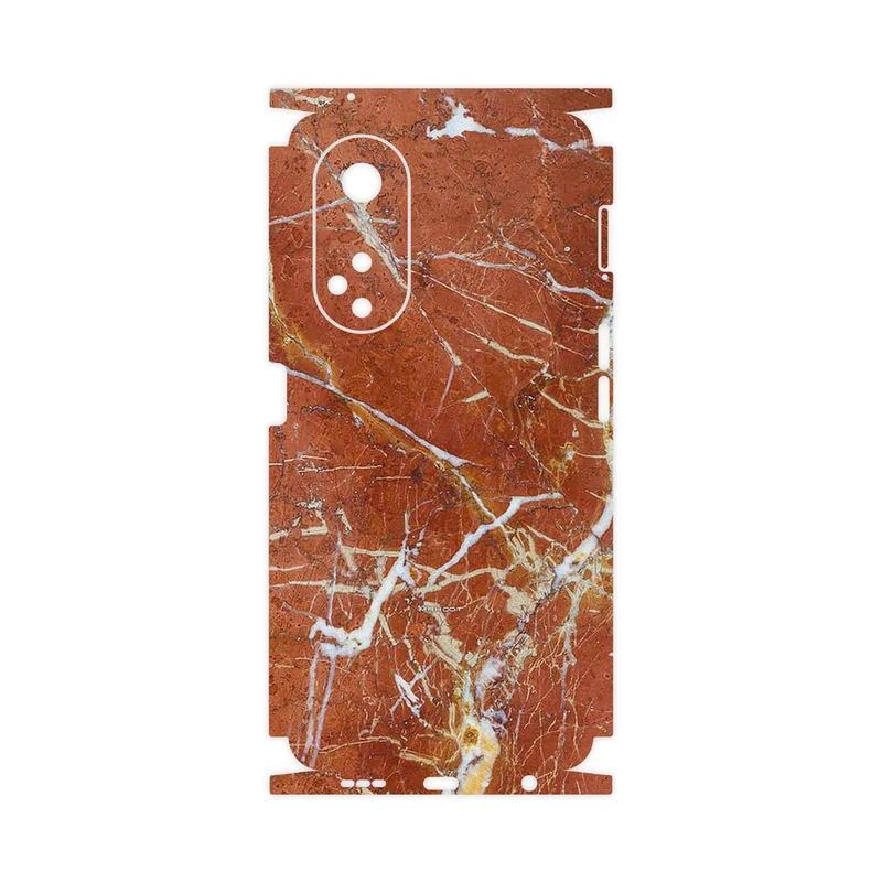 برچسب پوششی ماهوت مدل Red Marble-FullSkin مناسب برای گوشی موبایل اپو A98