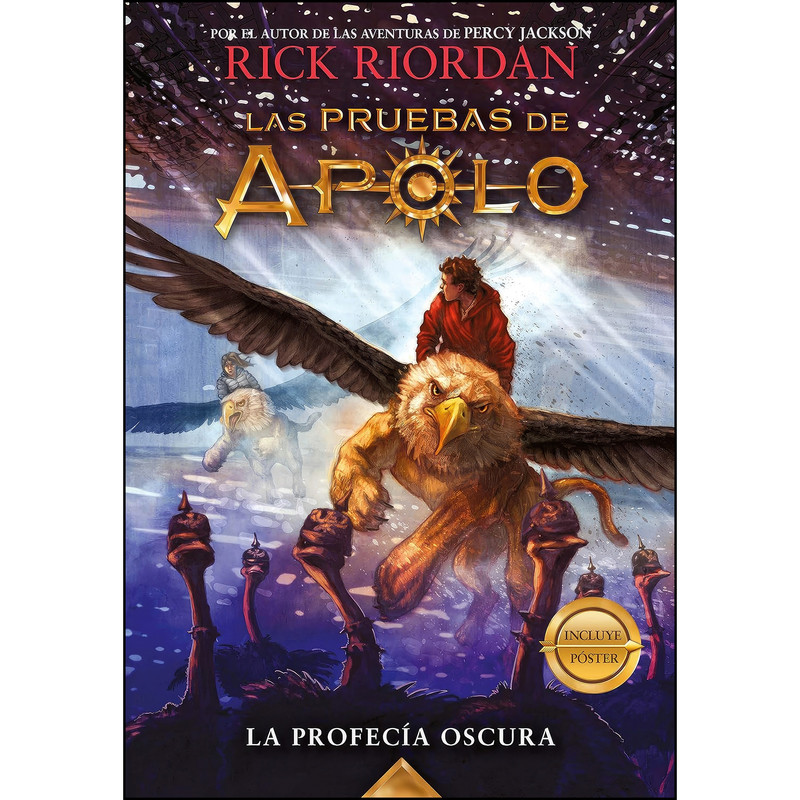 کتاب La profecia oscura The Dark Prophecy اثر Rick Riordan انتشارات Montena