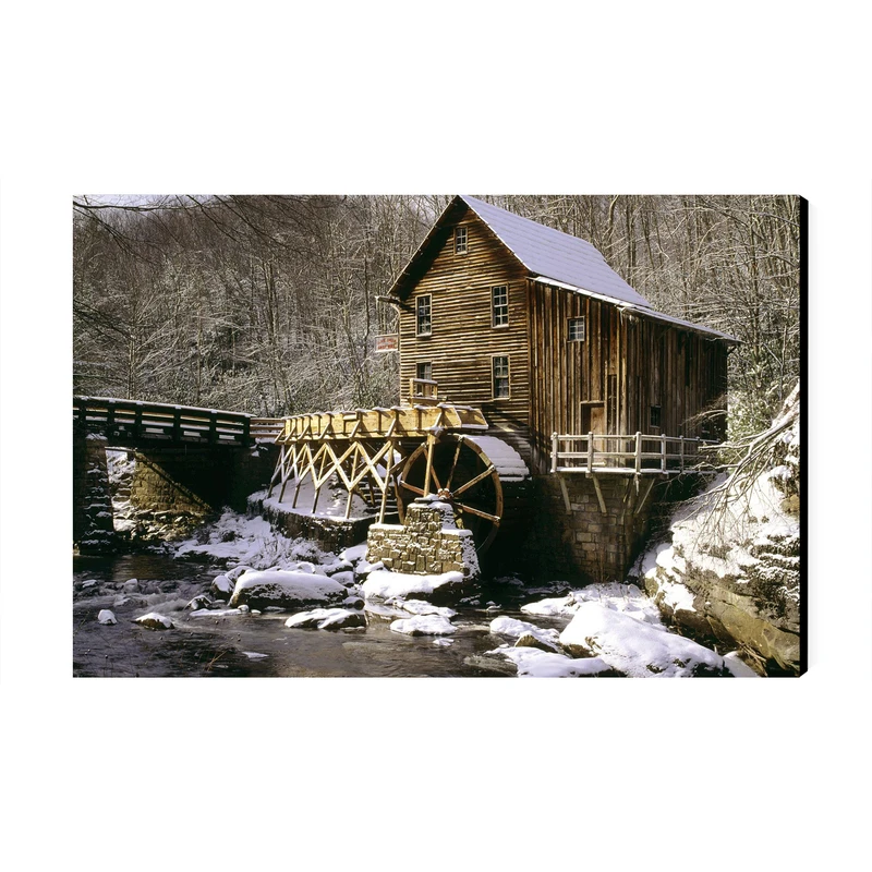 تابلو شاسی عرش مدل فانتزی منظره طبیعت کلبه کد As3334