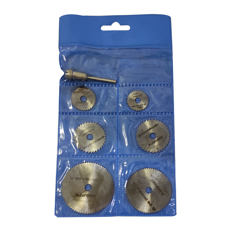 تیغه اره فرز انگشتی مدل T-0 مجموعه 7 عددی تیغه اره فرز انگشتی مدل T-0 مجموعه 7 عددی