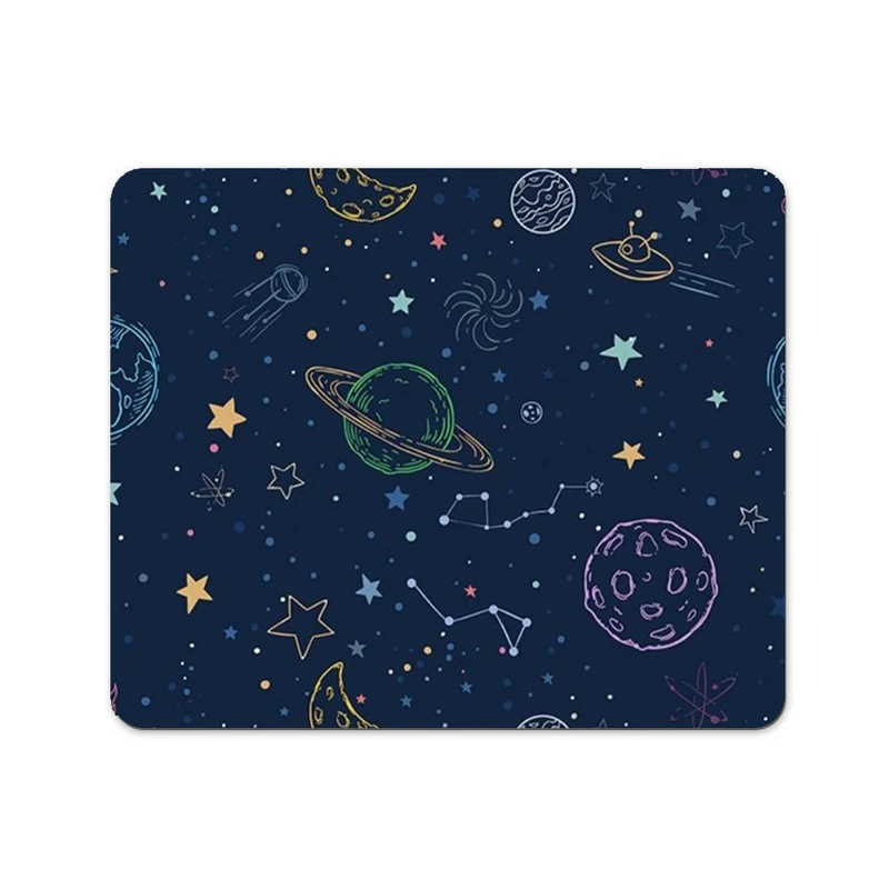 ماوس پد پاد آفرین مدل کهکشان زیبا کد 712 سایز 24*19 سانتی متر
