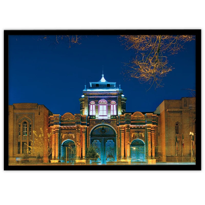 تابلو بکلیت طرح بافت تاریخی ایران و تهران مدل B-11497
