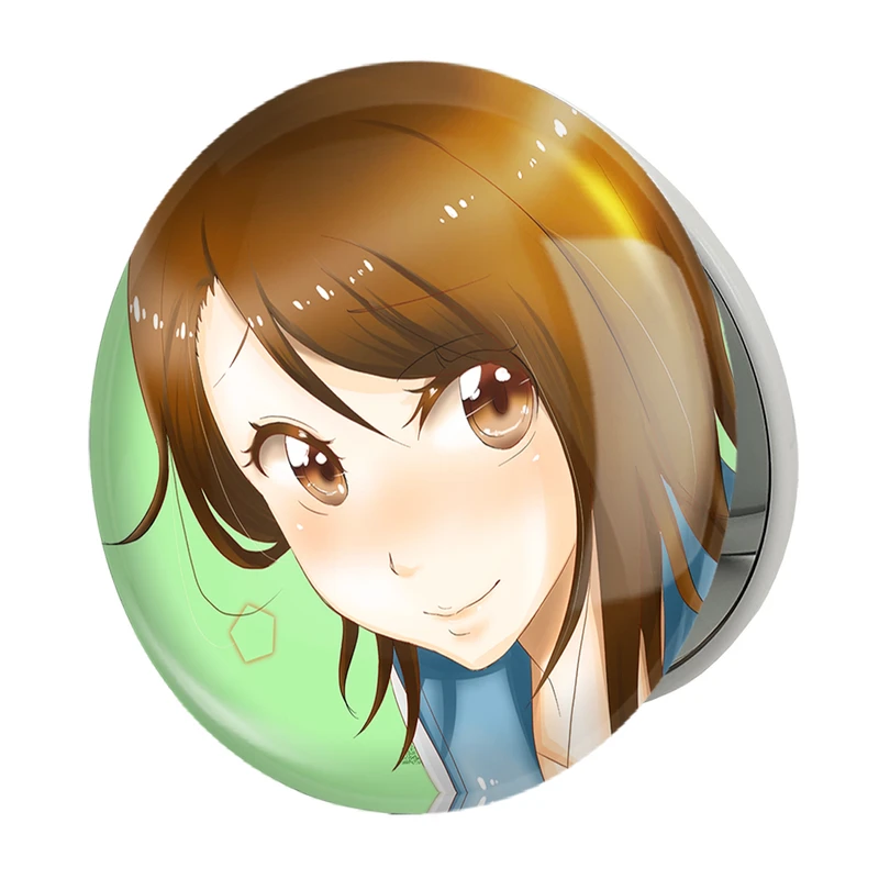 آینه جیبی خندالو طرح اونودرا انیمه عشق دروغین مدل تاشو کد 17197 