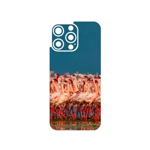 MAHOOT Flamingo Cover Sticker for Apple iPhone 15 Pro Max