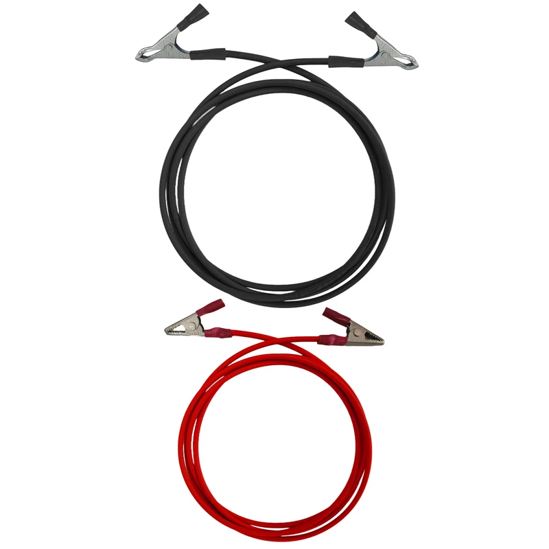 سیم اتصال باتری به باتری خودرو مدل Value 1200A-2m مجموعه دو عددی