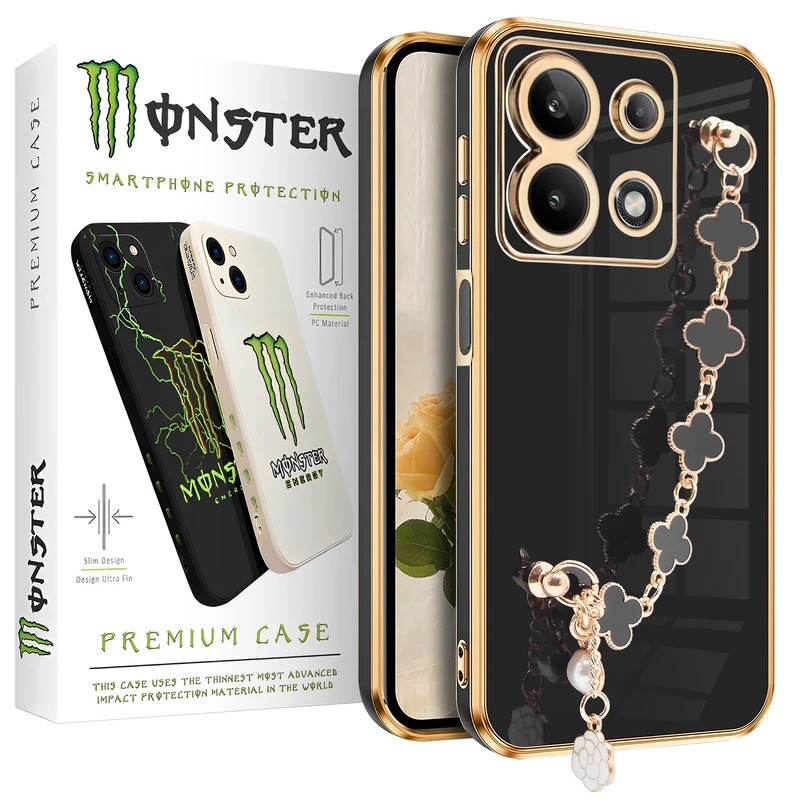 کاور مانستر مدل Flower مناسب برای گوشی موبایل شیائومی Poco X6 5G / Note 13 Pro 5G