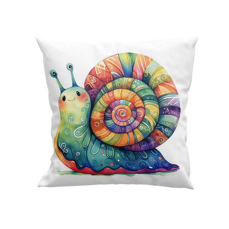 کوسن کودک پاد آفرین مدل حلزون رنگی کد DKK1217