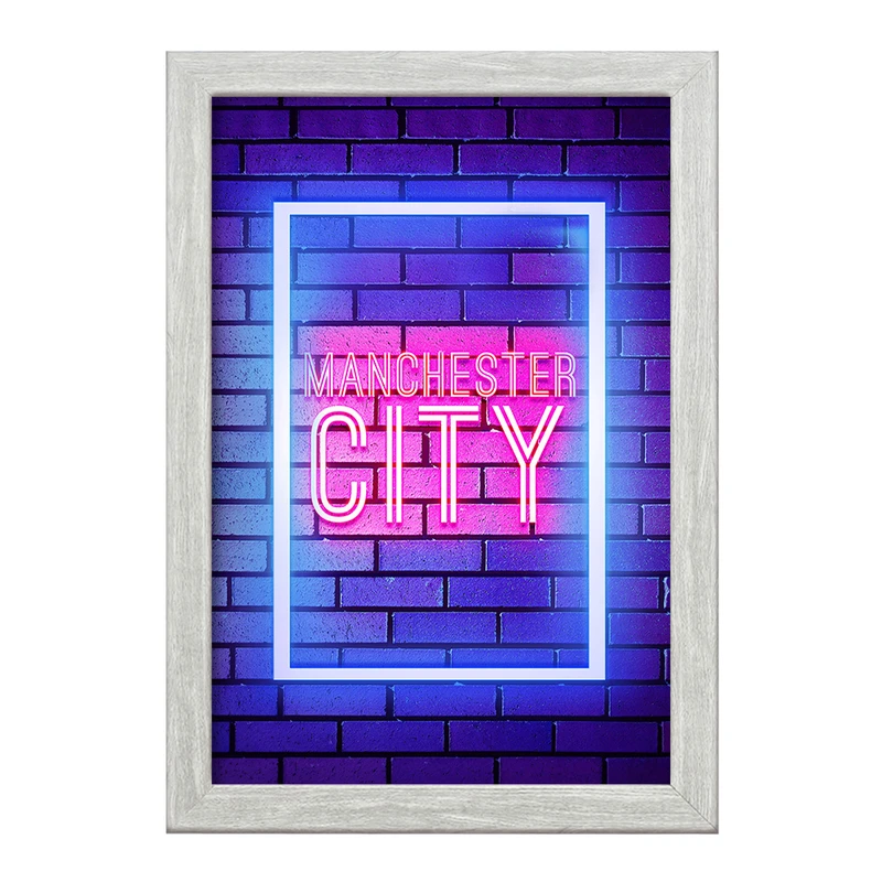 تابلو خندالو طرح باشگاه منچستر سیتی کد 26763