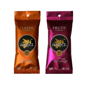 کاندوم انجل مدل Fruity بسته 10 عددی به همراه کاندوم انجل مدل Classic بسته 10 عددی