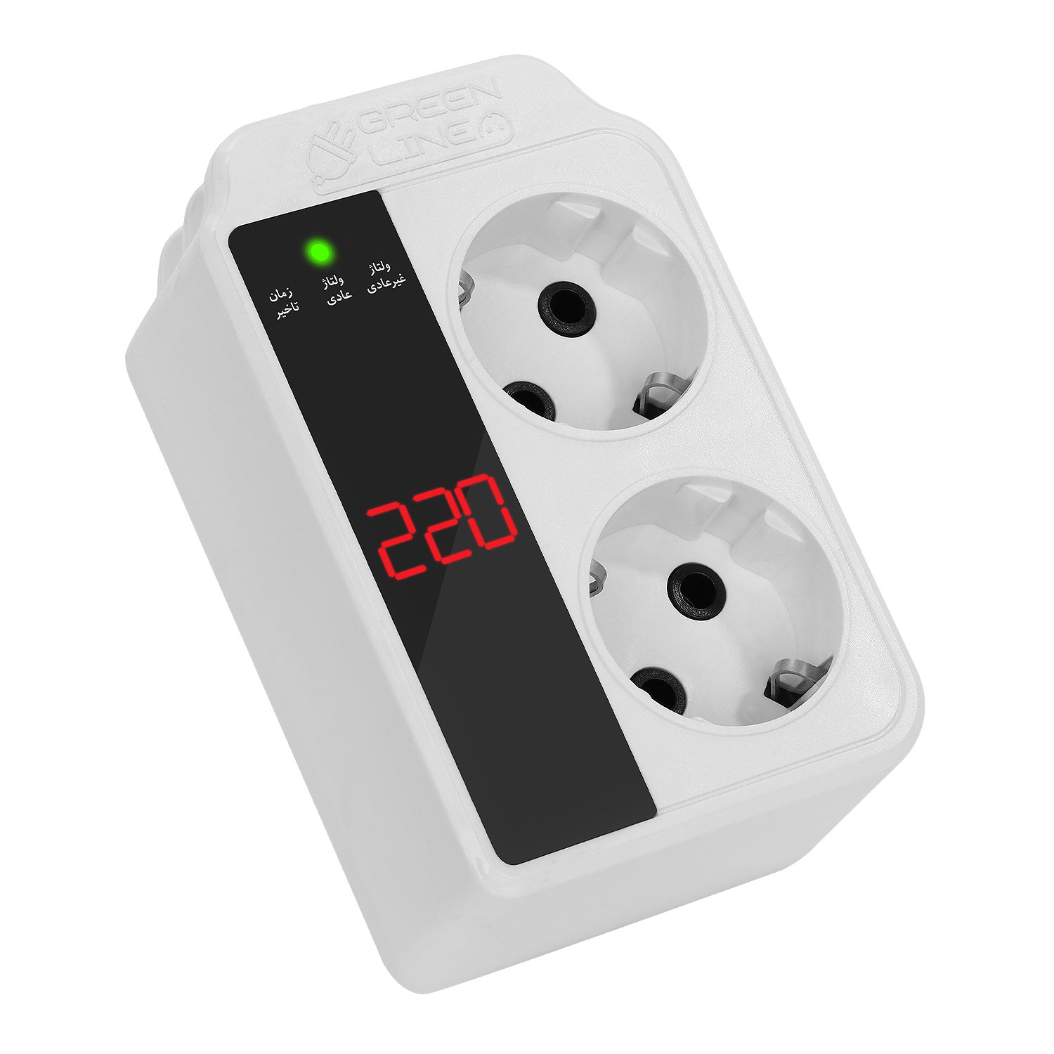 محافظ ولتاژ گرین لاین مدل GLP102D 1 محافظ ولتاژ گرین لاین مدل GLP102D