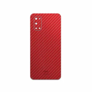 MAHOOT Red-Fiber Cover Sticker for Realme 7 5G
