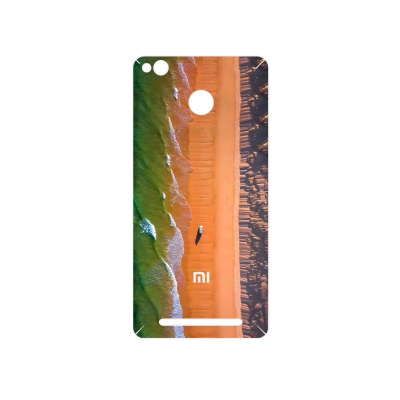 برچسب پوششی ماهوت مدل Beach and Green Sea مناسب برای گوشی موبایل شیائومی Redmi 3 Pro