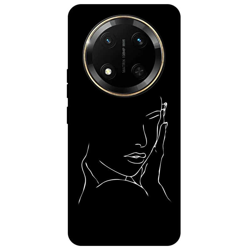 کاور مگافون طرح دخترانه مدل 8153 مناسب برای گوشی موبایل آنر X9C