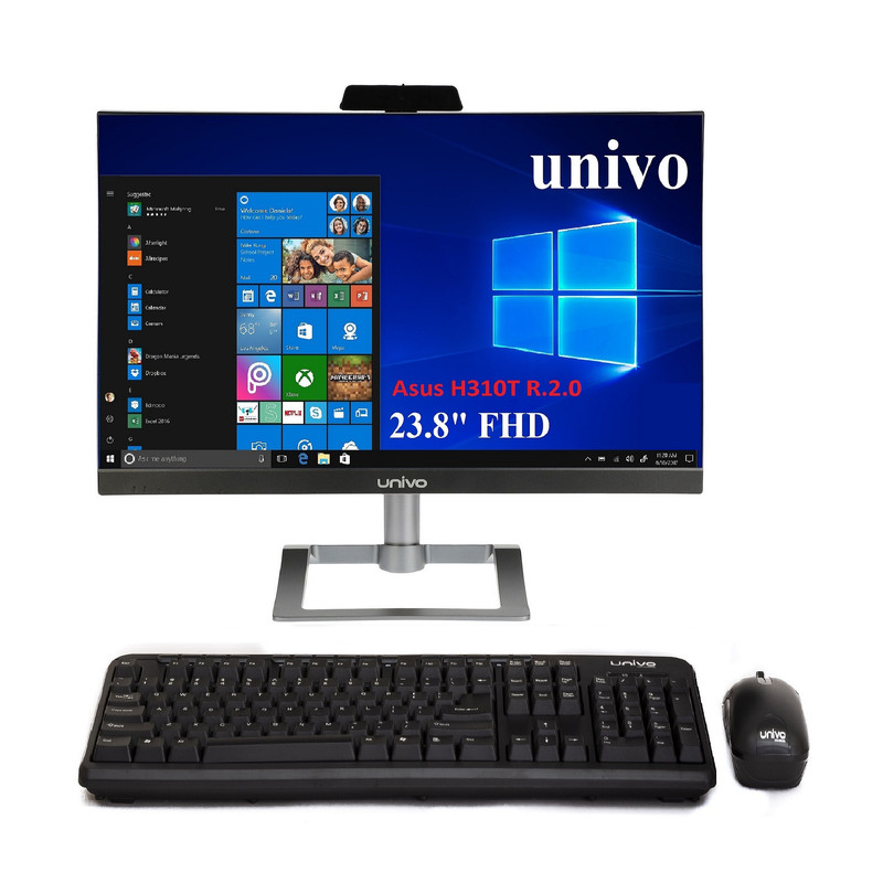 کامپیوتر 23.8 اینچی همه کاره یونیوو مدل UA-240-B ASUS H310 core i7