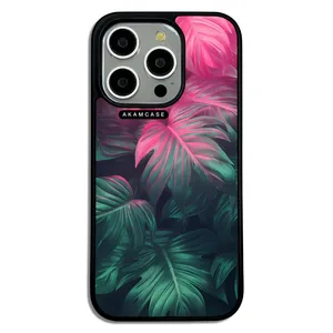 AKAM AMC-WA15PRO-LEAVES-22 Cover For Apple iPhone 15 Pro