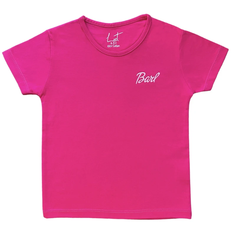 تی‌شرت آستین کوتاه دخترانه لینتل مدل بارل