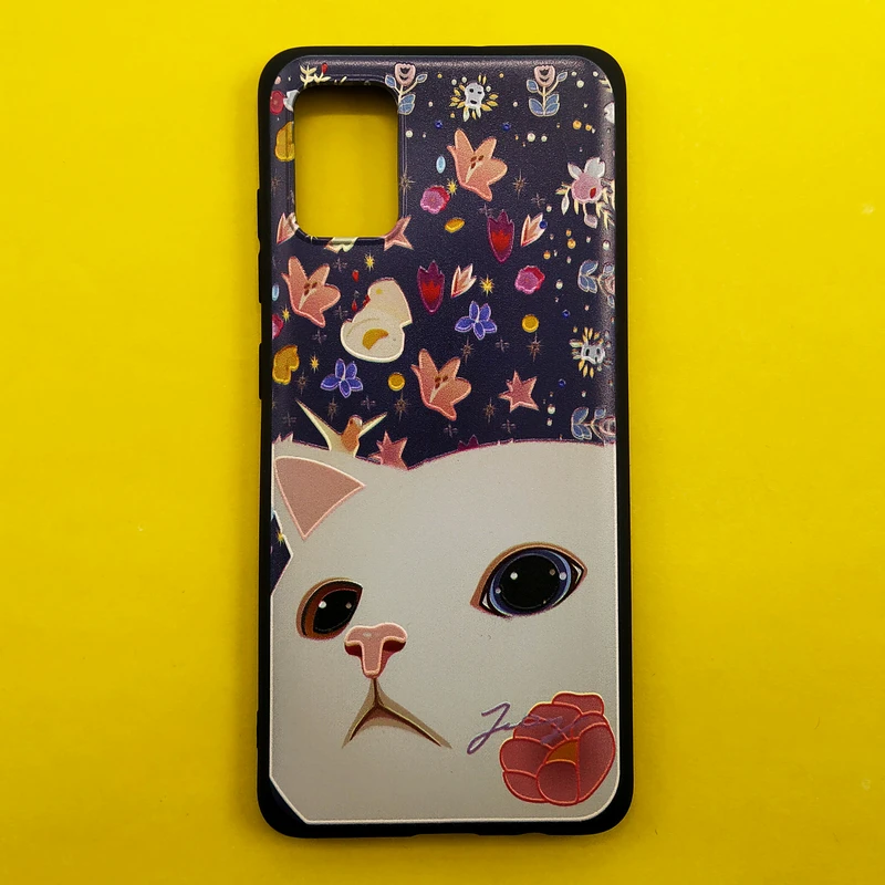 کاور مدل گربه کد 03 مناسب برای گوشی موبایل سامسونگ Galaxy A71