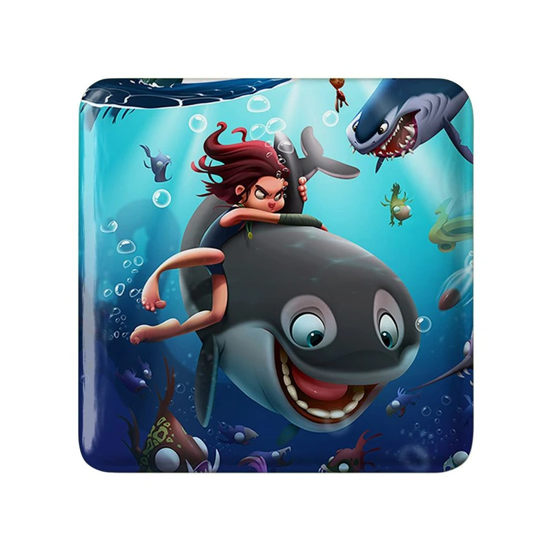 مگنت خندالو مدل انیمیشن پسر دلفینی کد 26710