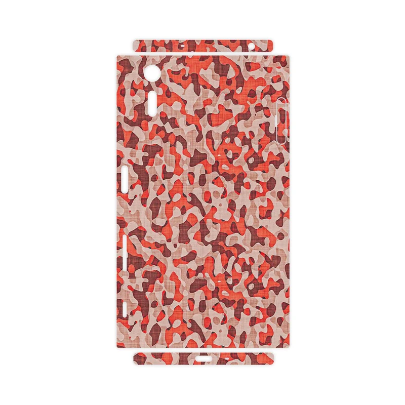 برچسب پوششی ماهوت مدل Red Infantry Army-FullSkin مناسب برای گوشی موبایل سونی Xperia XZ
