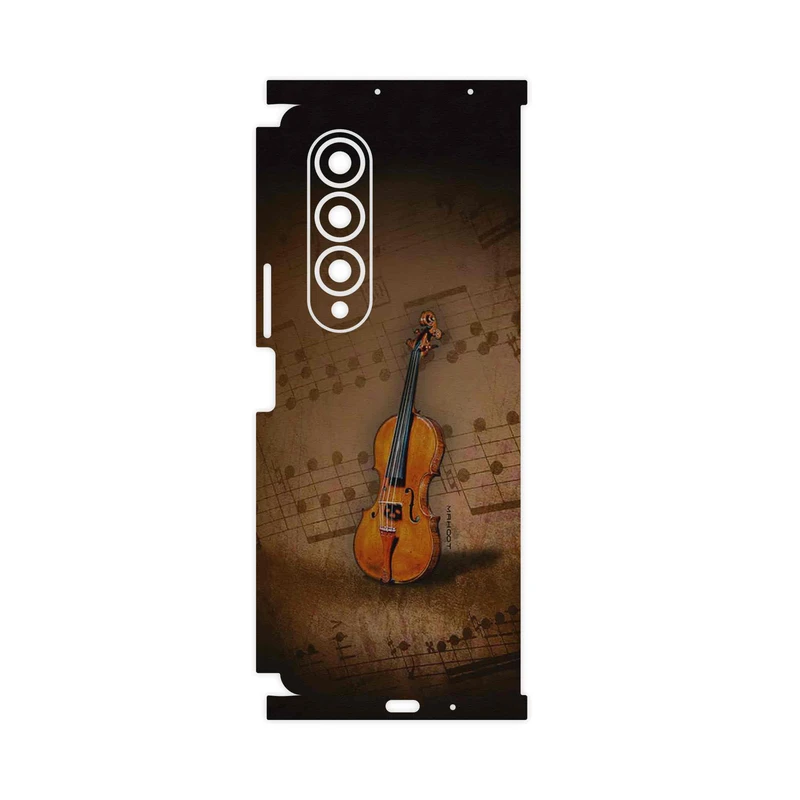 برچسب پوششی ماهوت مدل Violin_Instrument-FullSkin مناسب برای گوشی موبایل سامسونگ Galaxy Z Fold4