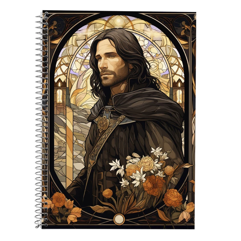 دفتر لغت 50 برگ مدوپد طرح  ارباب حلقه ها The Lord of the Rings کد DF3082