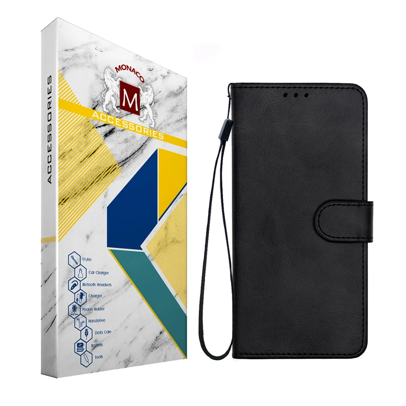 کیف کلاسوری موناکو مدل LUX Plus مناسب برای گوشی موبایل شیائومی Redmi Note 10 4G / Note 10S