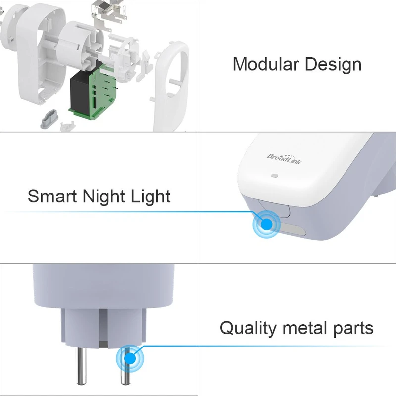 عکس شماره 10 : پریز هوشمند برادلینک مدل sp4l-eu