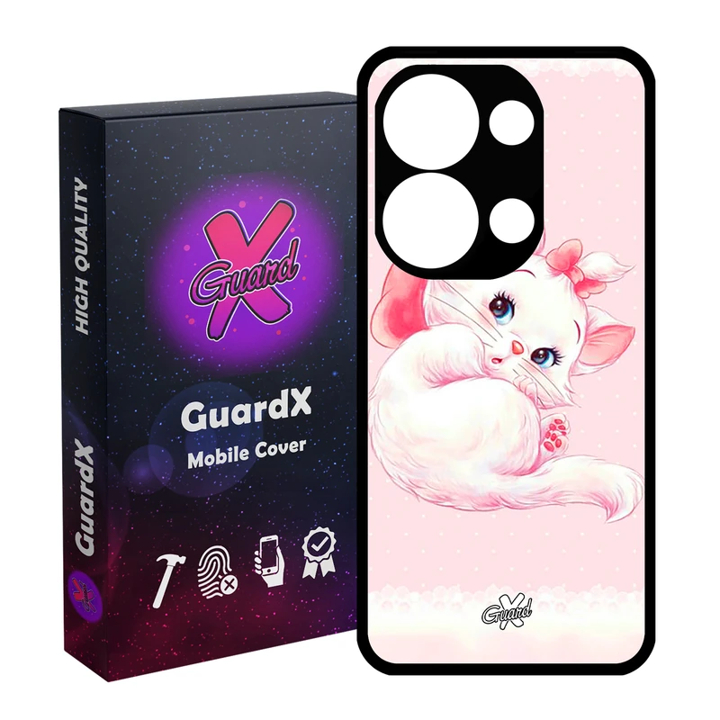 کاور گارد ایکس طرح Cat مناسب برای گوشی موبایل شیائومی Redmi Note 13 Pro 4G / Poco M6 Pro 4G