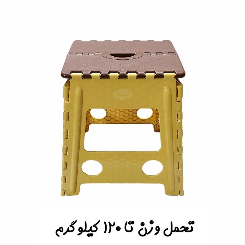 صندلی سفری ناصر پلاستیک مدل تاشو کد NP517