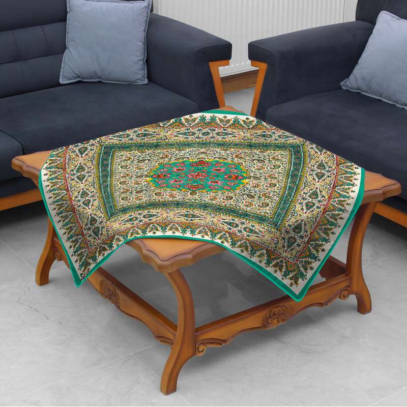 رومیزی طرح قلمکار کد 9924
