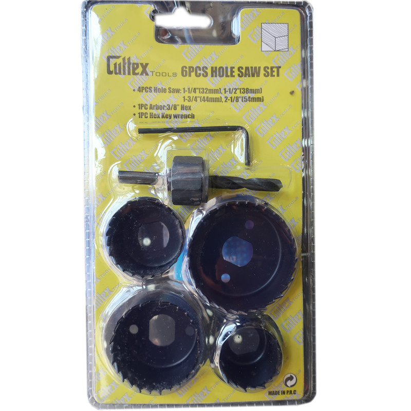 مجموعه 6 عددی مته گردبر کاتکس کد 88888 مجموعه 6 عددی مته گردبر کاتکس کد 88888