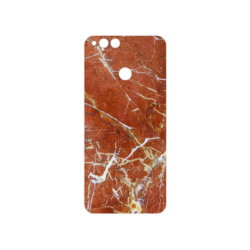 برچسب پوششی ماهوت مدل Red Marble مناسب برای گوشی موبایل آنر 7X