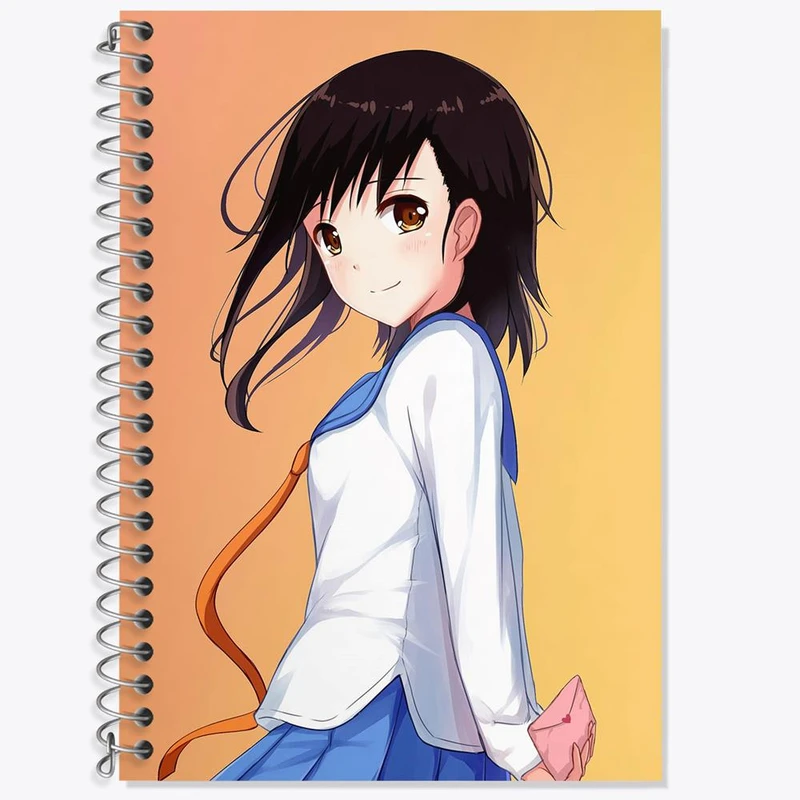 دفتر لغت 50 برگ خندالو مدل اونودرا انیمه عشق دروغین کد 17141