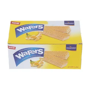 ویفر موسیان با طعم موز - 400 گرم   