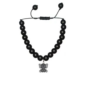 دستبند مهره ای هایکا طرح کارتونی فیل کد bd.ha 46