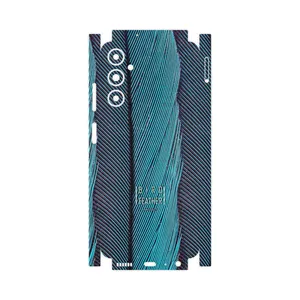 MAHOOT Turquoise feathers-FullSkin Cover Sticker for Samsung Galaxy A05s