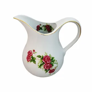 پارچ شرکت صنایع چینی تقدیس مدل گل سرخی کد 852