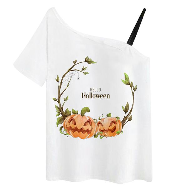 تی شرت زنانه مدل هالووین کد f646p