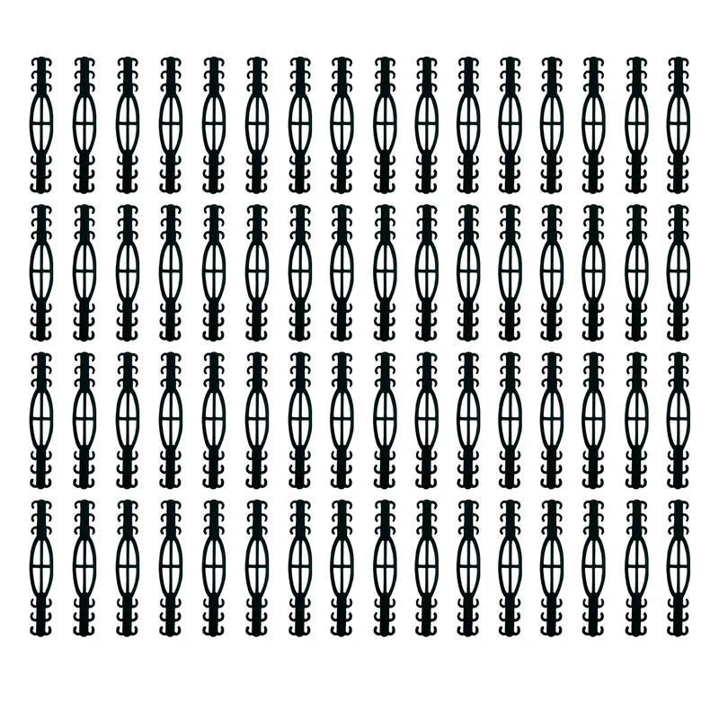 گیره نگهدارنده بند ماسک صورت مدل S بسته 64 عددی