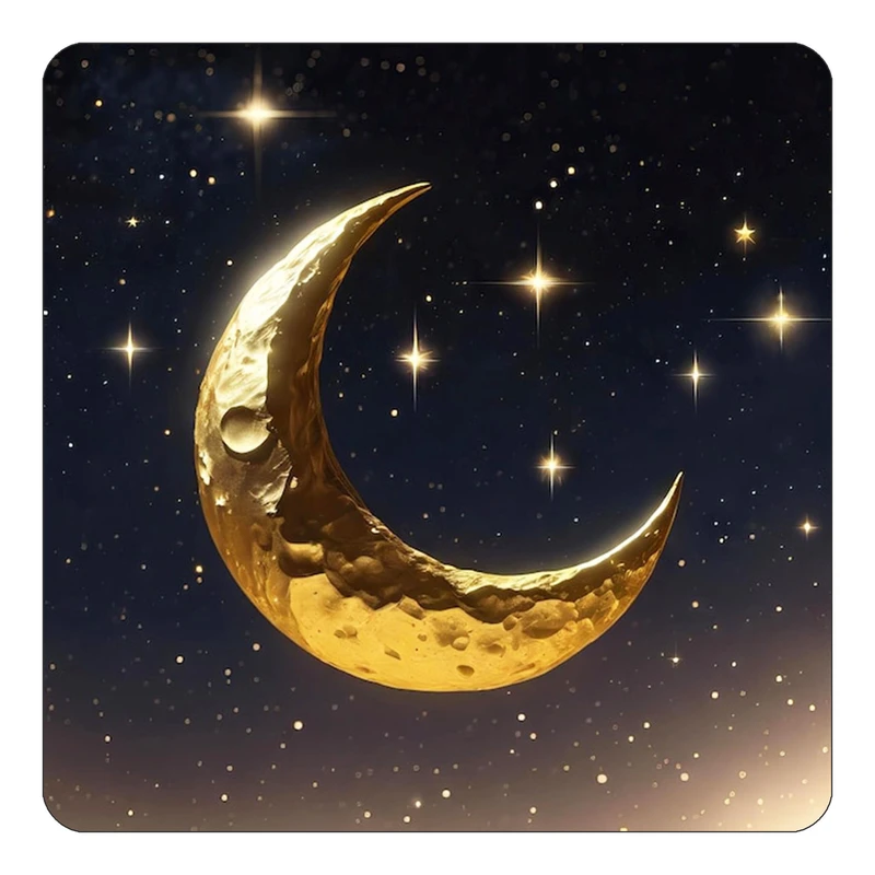 مگنت کاکتی طرح ماه و ستاره مدل mp52383