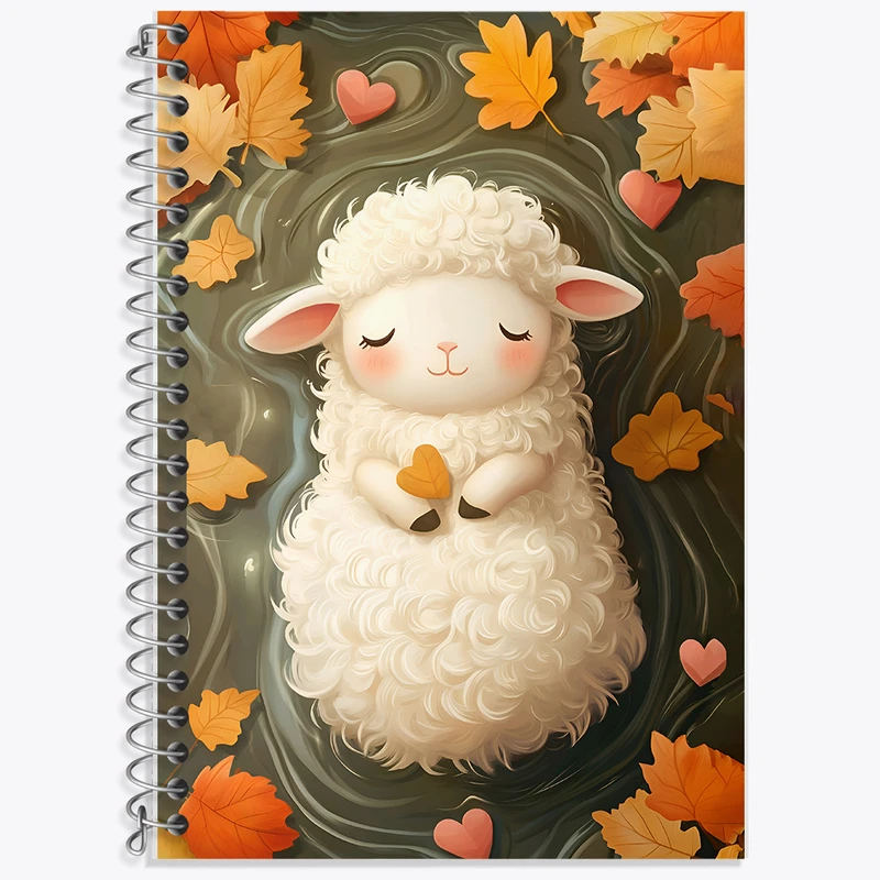 دفتر نت موسیقی 50 برگ خندالو طرح گوسفند کیوت کد F5992