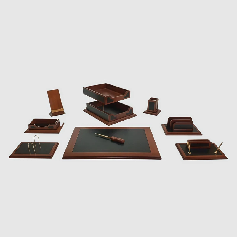 ست ۹ تکه لوازم اداری رومیزی مدل Mnazam 200