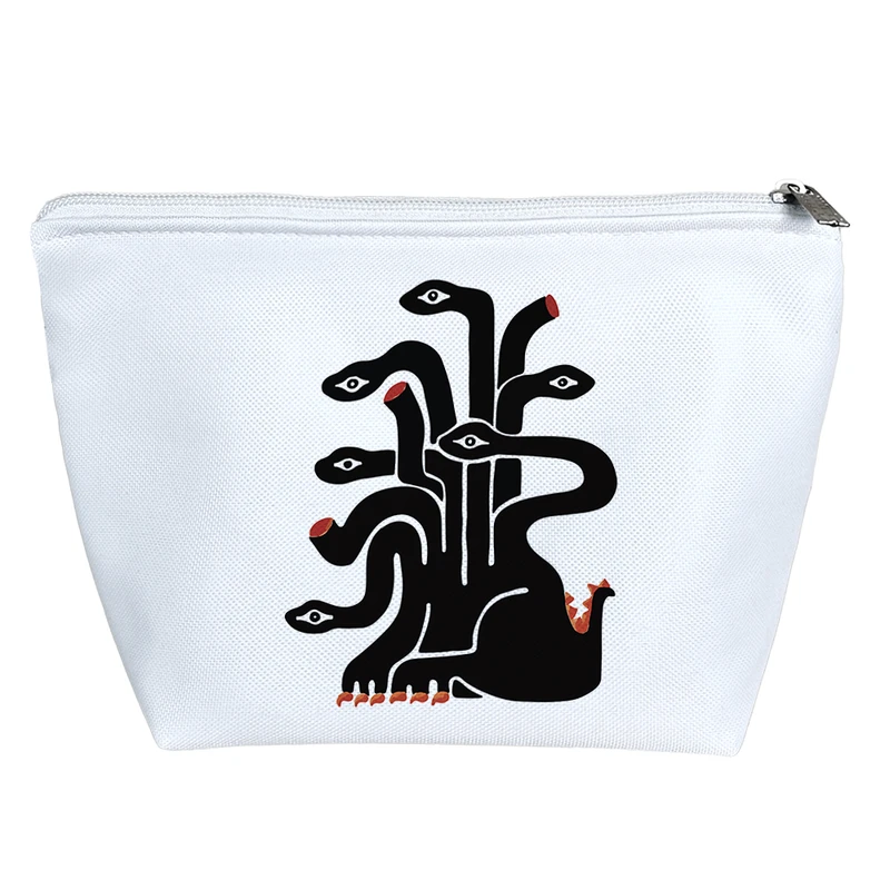 کیف لوازم آرایش دخترانه خندالو مدل اژدها شش سر کد 7481