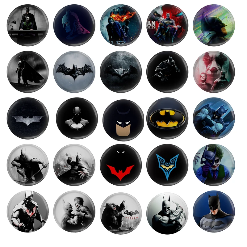 پیکسل مدل بتمن مرد خفاشی ابر قهرمانان کد S4-25 مجموعه 25 عددی