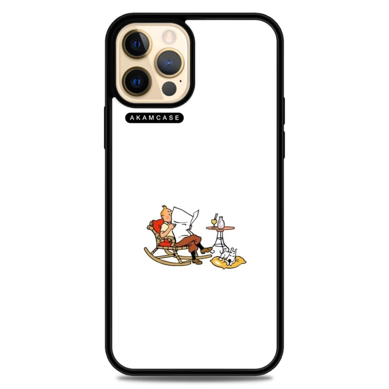 کاور آکام مدل AMC-WA12PRO-TINTIN-8 مناسب برای گوشی موبایل اپل iPhone 12 Pro