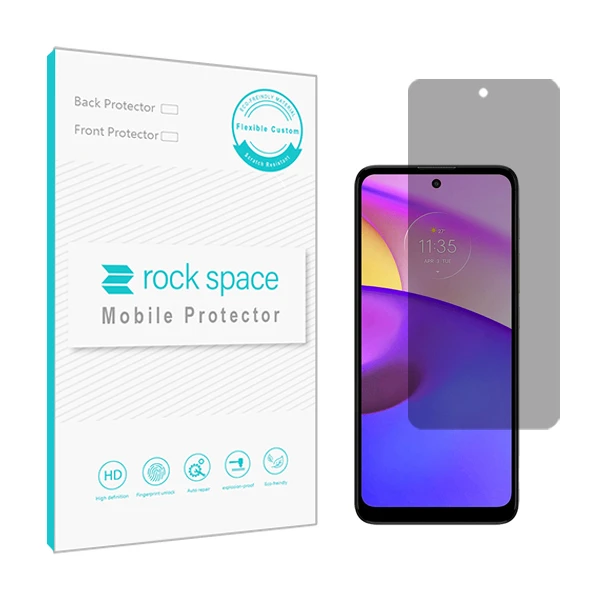 محافظ صفحه نمایش حریم شخصی راک اسپیس کد PRV مناسب برای گوشی موبایل موتورولا Moto E40