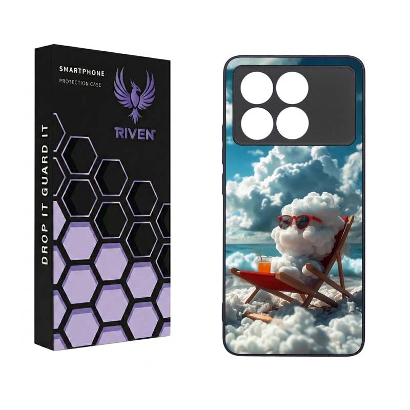 کاور ریون طرح فانتزی مدل RI3-1 مناسب برای گوشی موبایل شیائومی Poco X6 Pro