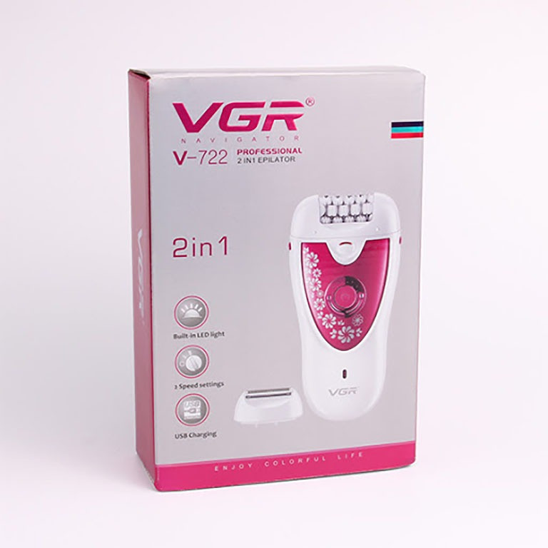 خرید و قیمت اپیلاتور وی جی ار مدل V-722