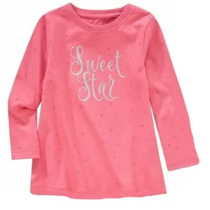 تی شرت آستین بلند دخترانه توپولینو مدل 376617 